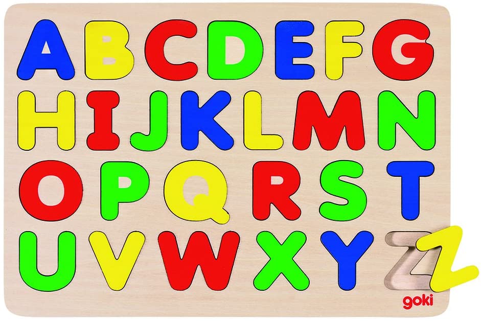 Alphabetpuzzle Buchstaben von A-Z